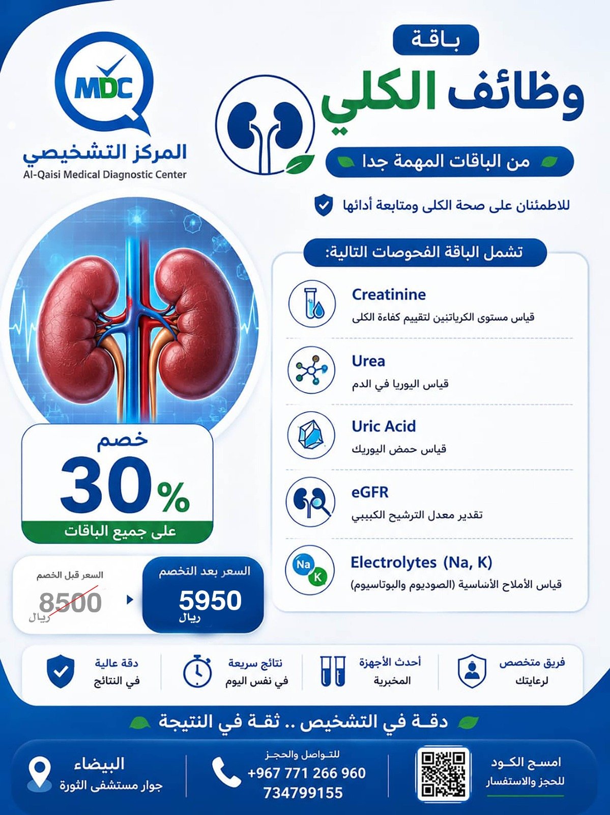 باقة وظائف الكلى
