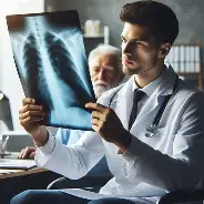 الاشعة السينية للضلوع اليمنى X-ray Rids Right